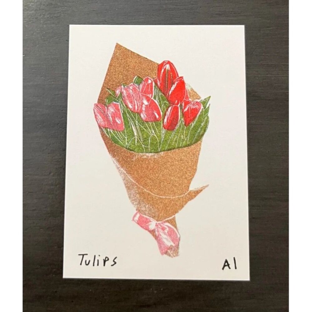 Ana Inciardi Mini Print - Tulips